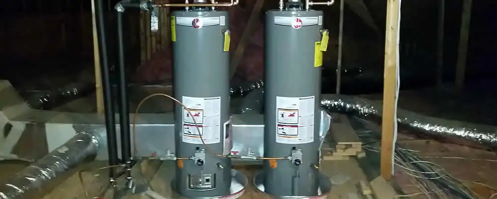 Tankless water heater installation for home hot water in Stockton, CA
